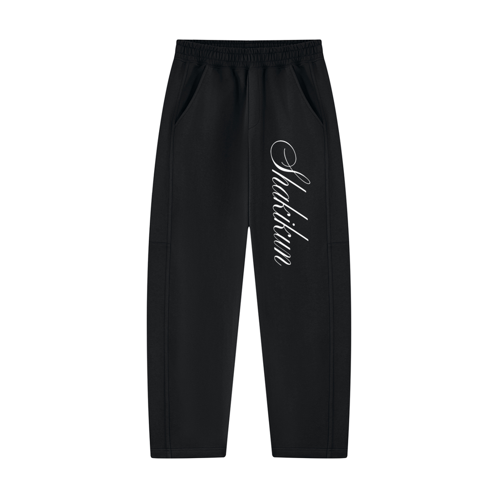 Unisex Tapered Straight Hem Sweatpants
