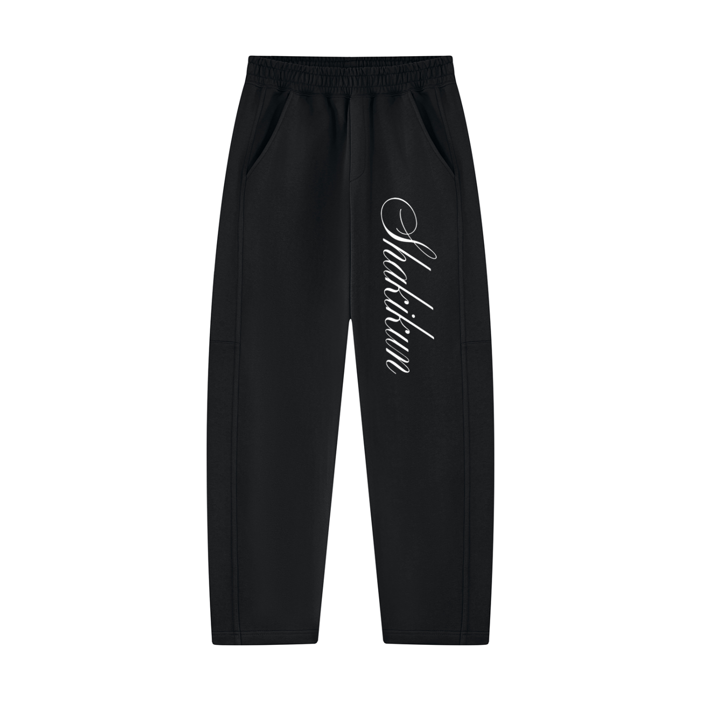 Unisex Tapered Straight Hem Sweatpants