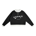 Women’s Mock Neck Crewneck Sweatshirt