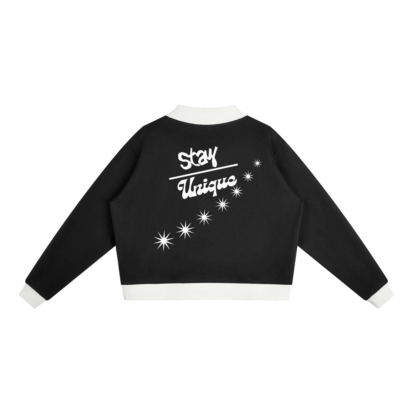 Women’s Mock Neck Crewneck Sweatshirt